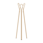 Porte - manteau en acier beige 56x169cm charles - metallbude