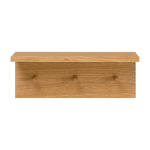 Porte - manteau �tag�re de rangement en ch�ne huil� s - ferm living