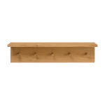 Porte - manteau �tag�re de rangement en ch�ne huil� m - ferm living
