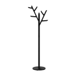 Porte manteaux sur pied en bois noir 48 x 35 x 158 cm ambroise - hart�