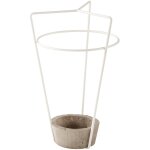 Porte - parapluies en b�ton et acier blanc ambrogio - meme design