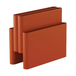 Porte - revues en thermoplastique terre 40x18, 5x34, 5cm magazine rack - kartell