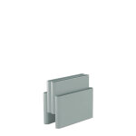 Porte - revues en thermoplastique vert 40x18, 5x34, 5cm magazine rack - kartell