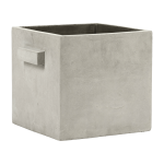 Pot en b�ton carr� gris clair 17cm - serax