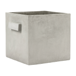 Pot en b�ton rectangulaire gris clair 33cm - serax
