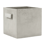 Pot en b�ton rectangulaire gris clair 33cm - serax