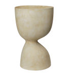 Pot en fibres de verre blanc 70cm evoke - ferm living