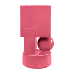 Pot de fleurs en c�ramique garlic pink 22, 5x23x43cm vector - versmissen