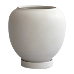Pot de fleur en fibre blanc 32x34cm - 101 copenhagen