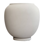 Pot de fleur en fibre blanc 53x53cm - 101 copenhagen
