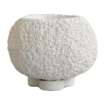 Pot de fleur en fibre blanche 17x14cm - 101 copenhagen