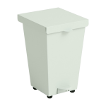 Poubelle en acier vert menthe 8l loop - hay