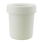 Poubelle en tissu recycl� blanc cr�me 31, 6x36 cm hide - normann copenhagen