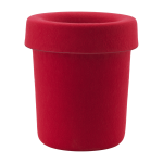 Poubelle en tissu recycl� rouge vif 31, 6x36 cm hide - normann copenhagen