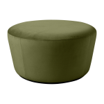 Pouf large en velours vert na�ve - emko