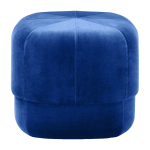 Pouf en polyester bleu �lectrique s circus electric bleu - normann copenhagen