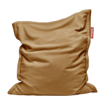 Pouf en tissu beige slim teddy original - fatboy