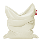 Pouf en tissu �cru slim teddy original - fatboy