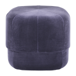 Pouf en velours 46 cm violet circus purple - normann copenhagen
