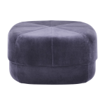 Pouf en velours 65 cm violet circus purple - normann copenhagen