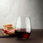 Pure set de 4�verres � bordeaux - nude glass