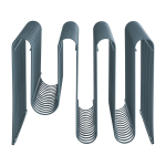 Range - magazine design bleu 40cm curva - aytm