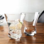 Rhythm set of 2�water glasses clear - (ensemble de 2�verres � eau) nude glass