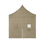 Rideau d angle en coton recycl� vert settle - ferm living