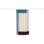 Rideau de douche en coton biologique rose multicolore pivot - hay