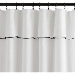 Rideau en lin blanc 150x350 carlina - madura