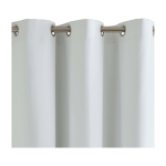 Rideau � oeillets blanc 145 x 270 cm occultant - madura