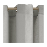 Rideau � oeillets gris clair 200 x 298 cm shadow - madura