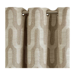 Rideau � oeillets marcus beige dor� - madura