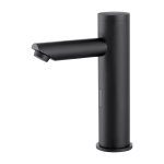 Robinet lavabo automatique moderne eau froide en laiton noir pula - kroos