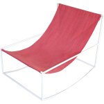 Rocking chair / blanc / rouge - valerie objects