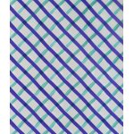 Rouleau de papier peint bleu 1 m croisillon - petite friture