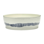Saladier blanc 27, 5 x 9, 5 cm stripes feast - serax