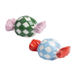 Sali�re et poivri�re en dolomite bonbons 7, 5x4, 5x4cm - &klevering