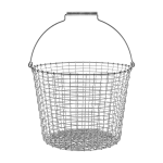 Seau en acier inoxydable 24 l bucket - korbo
