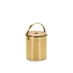 Seau � glace en acier bross� dor� 14x14, 5cm or - serax