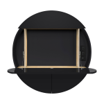 Secr�taire mural multifonctionnel noir pill - emko
