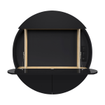 Secr�taire mural multifonctionnel noir pill - emko