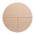Secr�taire mural en placage de cerisiser clair pill - emko