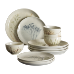 Service de table bea gr�s nature - bloomingville