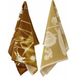 Serviette de cuisine celleste jaune coton - bloomingville