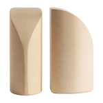 Set de 2 serre - livres en sycomore massif pi - ethnicraft accessories