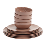 Set de vaisselle de 12 pi�ces en porcelaine sienna zuma - serax