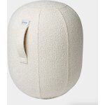 Si�ge ergonomique en tissu boucl� blanc diva - vluv