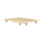 Sommier en bois brut 140x200 japan - karup design