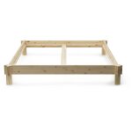 Sommier en bois de pin 200 x 180 cm notch - normann copenhagen